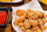 炸鱼鳞：外酥内嫩，美味可口