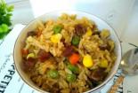 香肠饭：家常美味，健康又简单