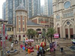 武汉时尚地标——世界城-光谷步行街，异域风情建筑博览