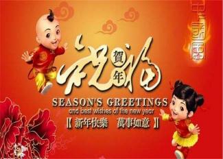 新年领导祝福语：真挚祝愿，共庆佳节，愿您新春快乐、万事如意！