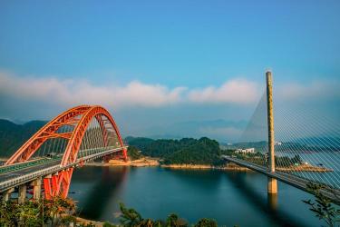 太平湖大桥：黄山风景区北麓的交通枢纽