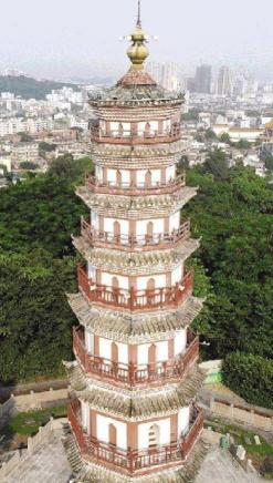 阜峰文塔：中山市中心的历史地标与观景台