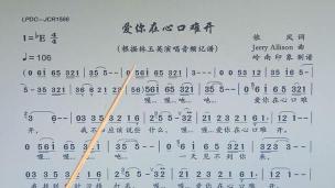 《爱你在心口难开》原唱江玲：经典歌曲的传世之作