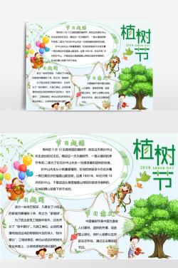 植树节手抄报图片：简单又漂亮的制作与宣传